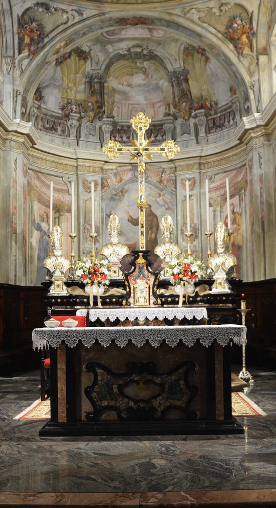 Altare maggiore Chiesa di San Bernardino a Villatico